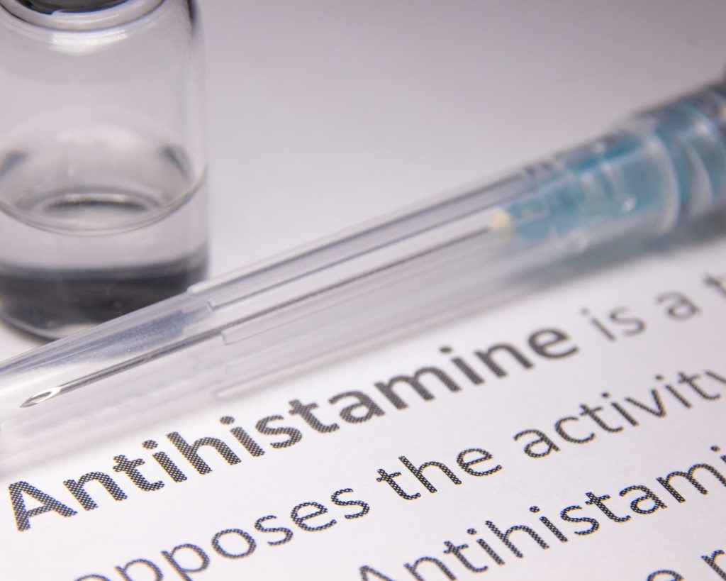 antihistamine hearing loss